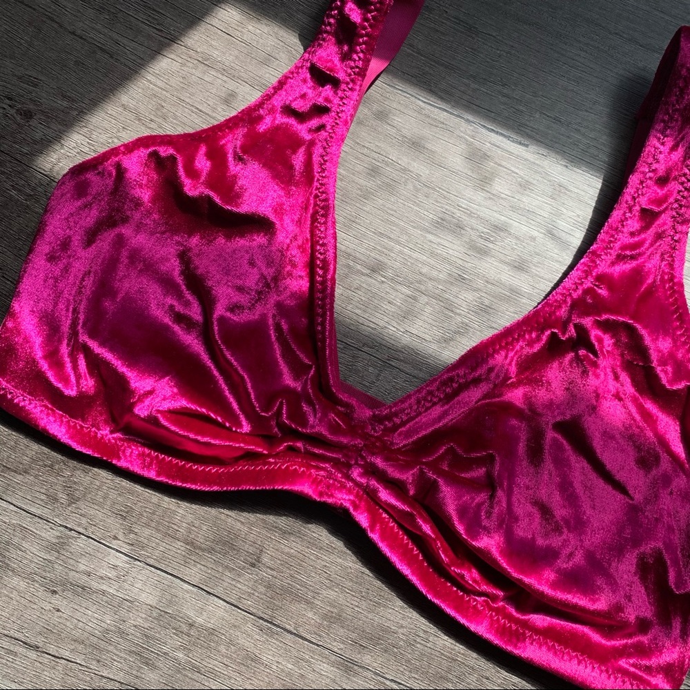 Free people Rhiannon pink soft bralette - Picture 6 of 8